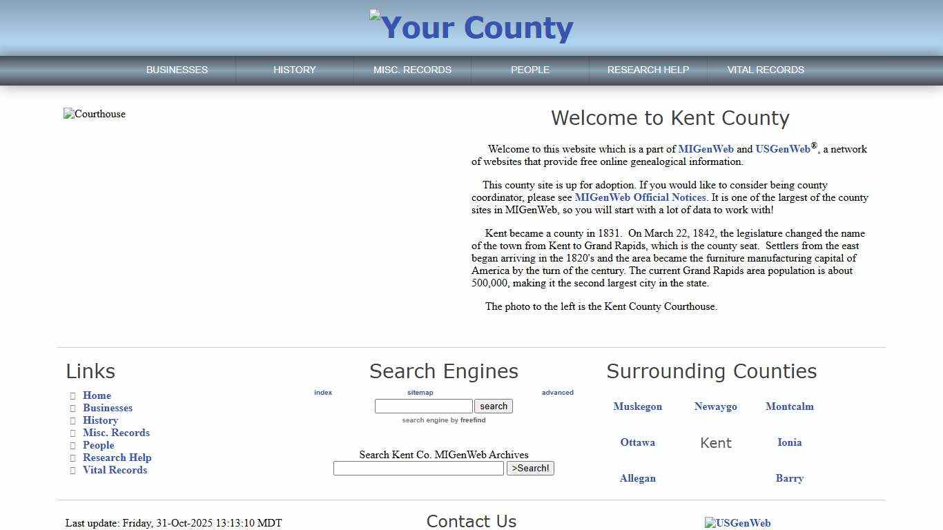 Kent County MIGenWeb