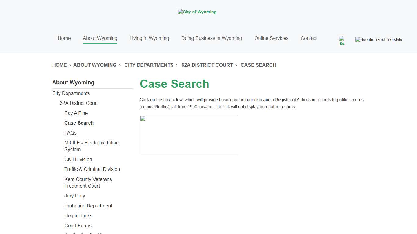 Case Search